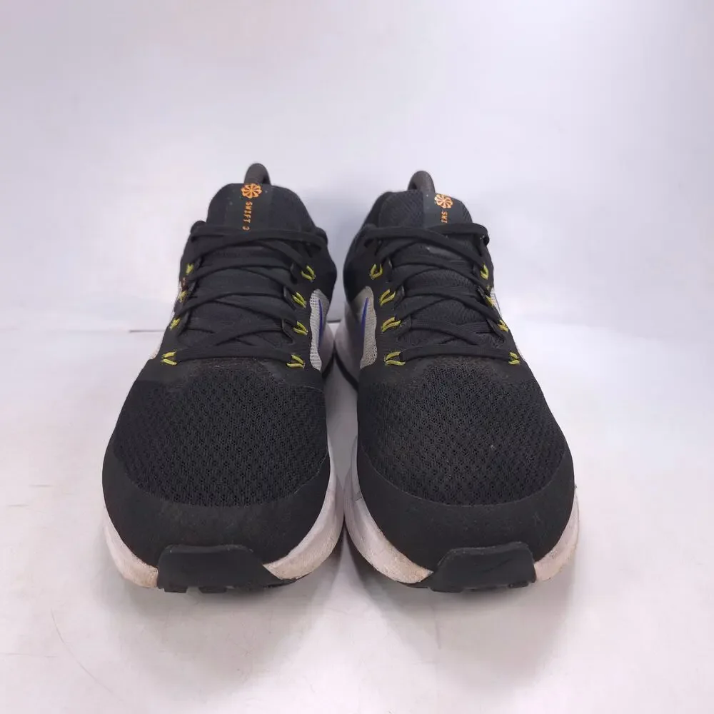 Nike Run Swift 3 Athletic Lace Up Running Shoe Womens Size 7.5 DR2695-006 Black